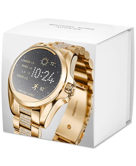 Michael Kors Access Unisex Digital Bradshaw Pavé 